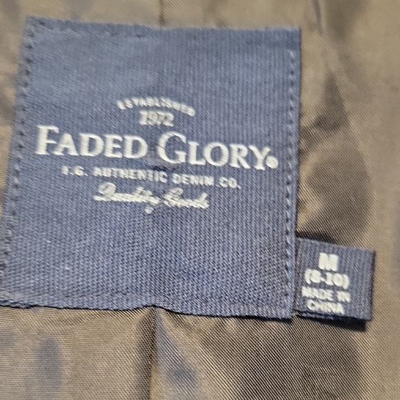 Black Faux Leather Jacket - Picture 5 of 6